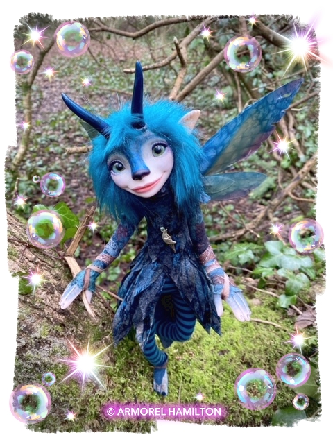 Large Blue Fairy Fayble